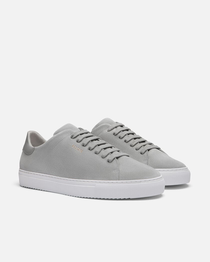 Clean 90 Suede Sneaker axel arigato Clean 90 Suede Sneaker Light Grey/White