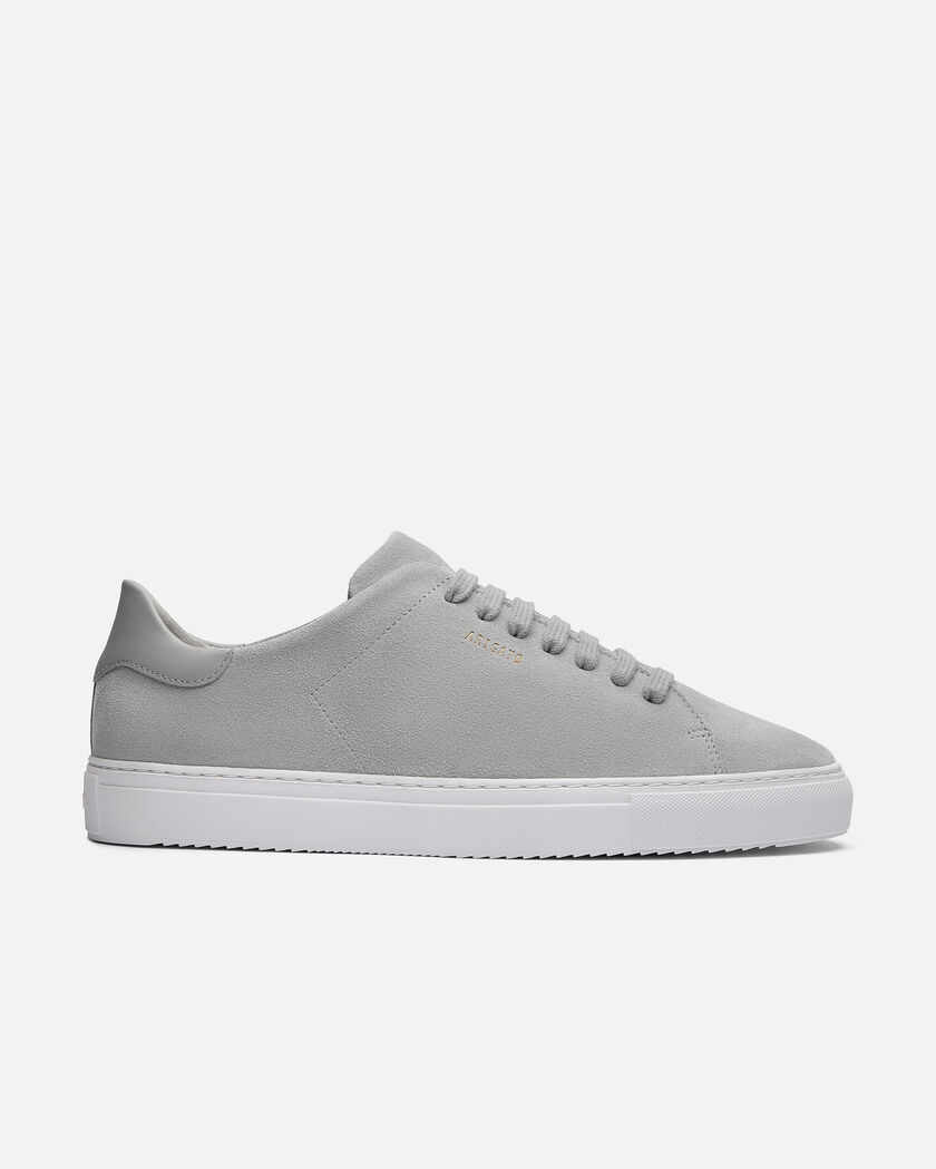 Clean 90 Suede Sneaker axel arigato Clean 90 Suede Sneaker Light Grey/White