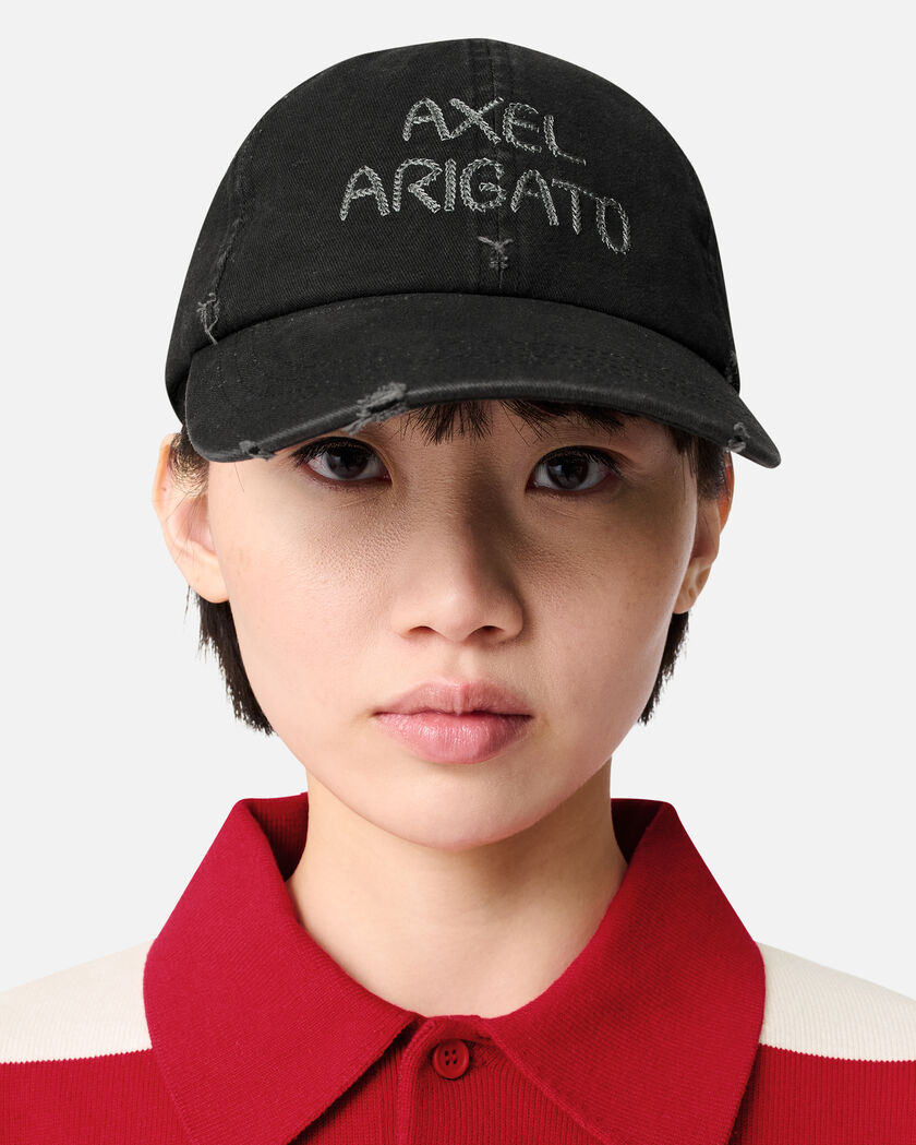 Chain Stitch Cap axel arigato Chain Stitch Cap Black