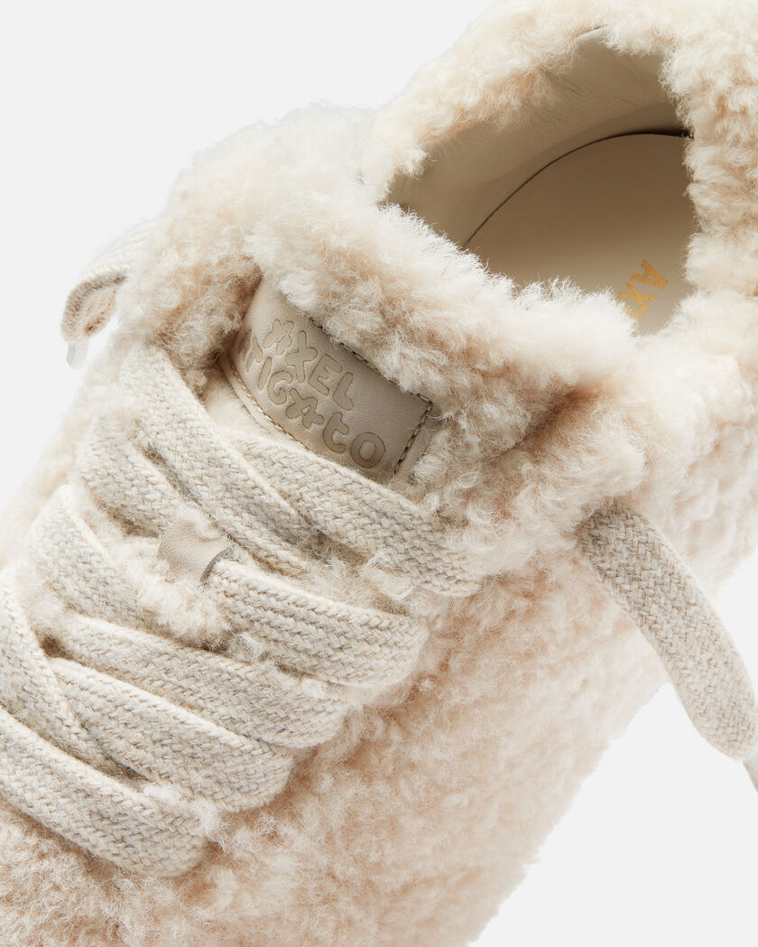 Tact Shearling Runner axel arigato Tact Shearling Runner Beige/Gum