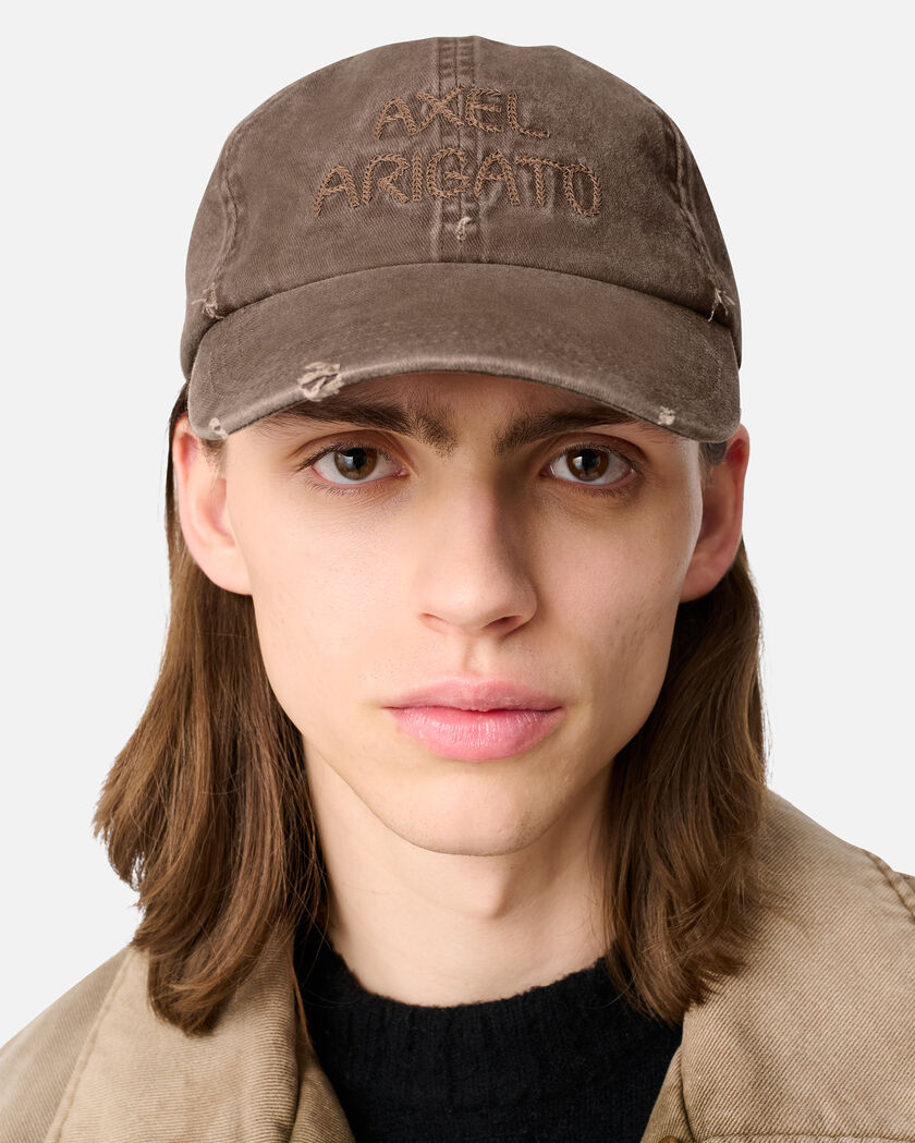 Chain Stitch Cap axel arigato Chain Stitch Cap Light Brown
