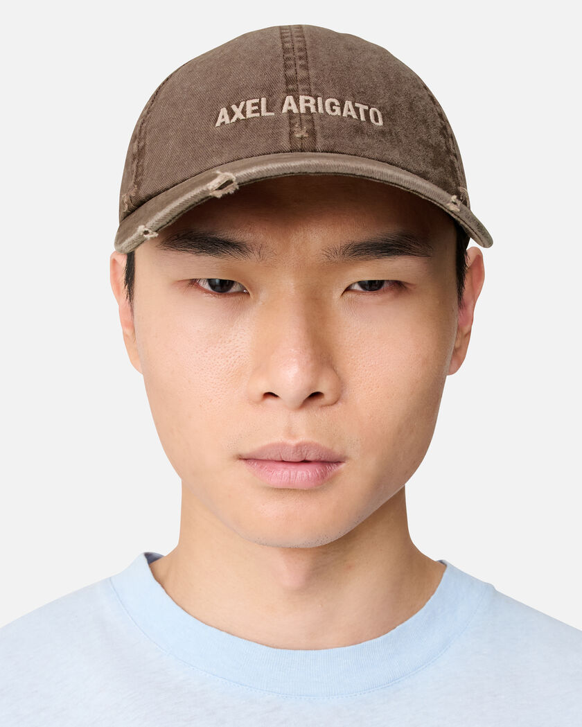 AA Logo Cap axel arigato AA Logo Cap Brown