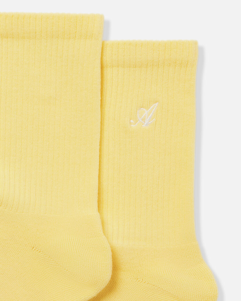 Signature Socks axel arigato Signature Socks Light Yellow