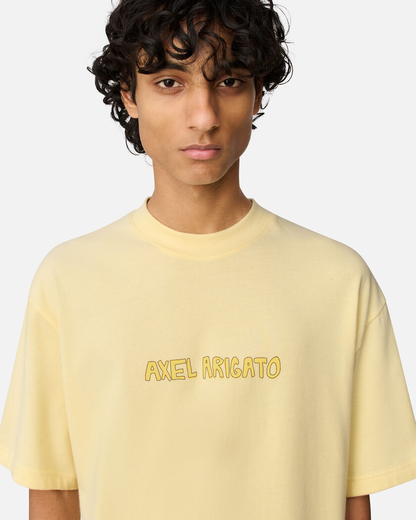 Bale T-Shirt axel arigato Bale T-Shirt Light Yellow