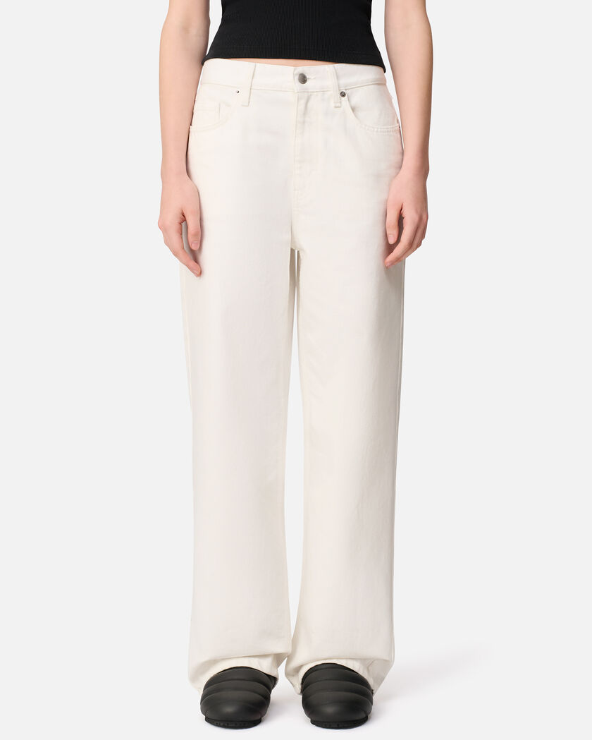 Lidia Straight Jeans axel arigato Lidia Straight Jeans White