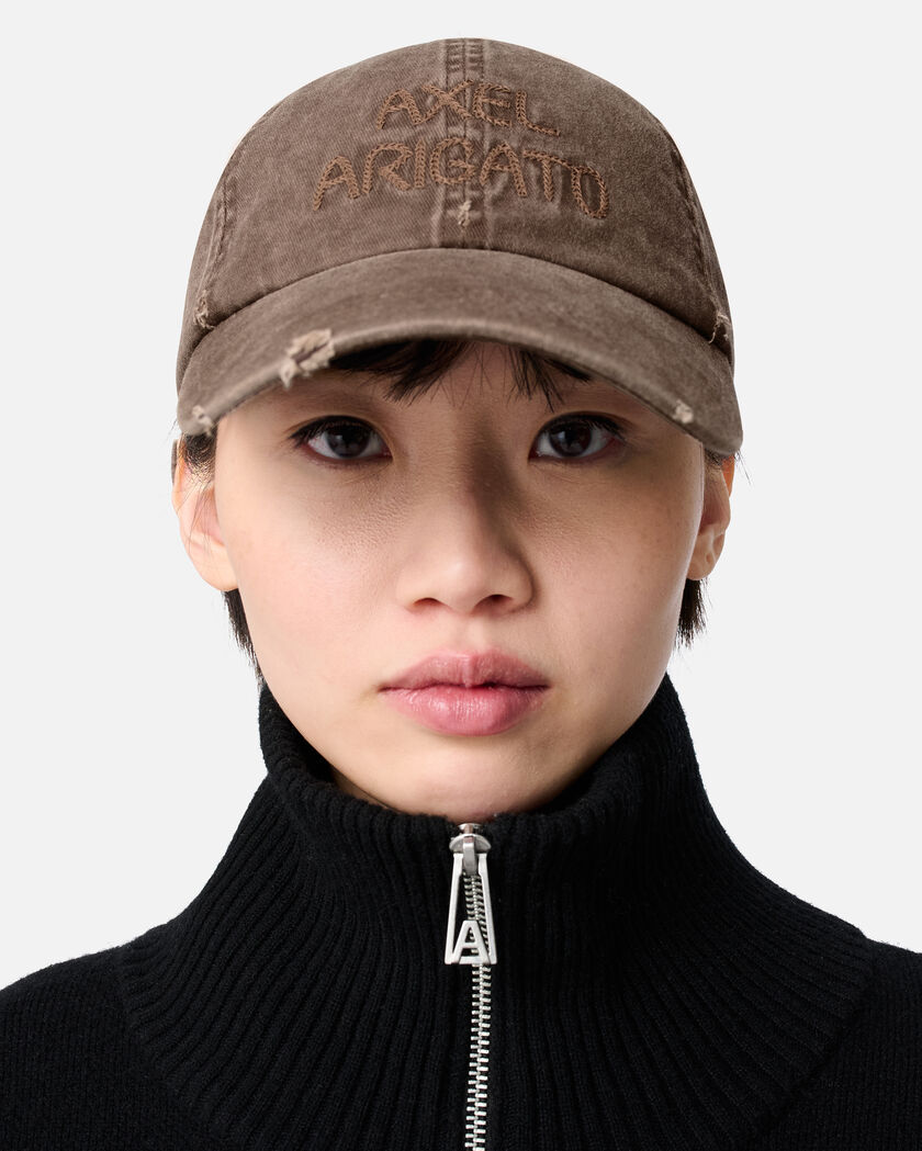 Chain Stitch Cap axel arigato Chain Stitch Cap Light Brown