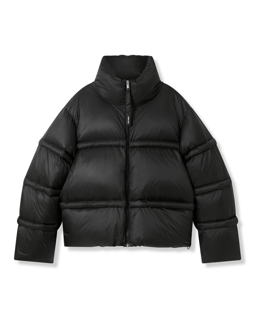 Veil Puffer Jacket axel arigato Veil Puffer Jacket Black