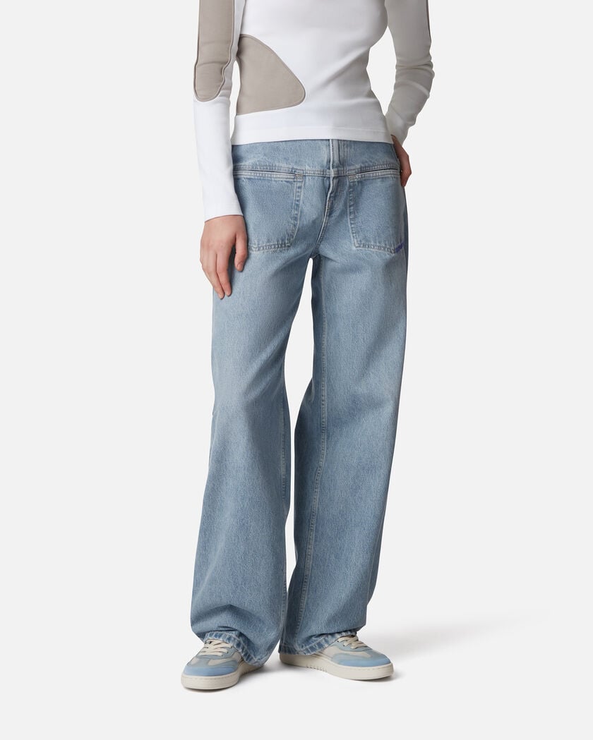 Dice T-Toe Sneaker axel arigato Dice T-Toe Sneaker Light Taupe/Light Blue