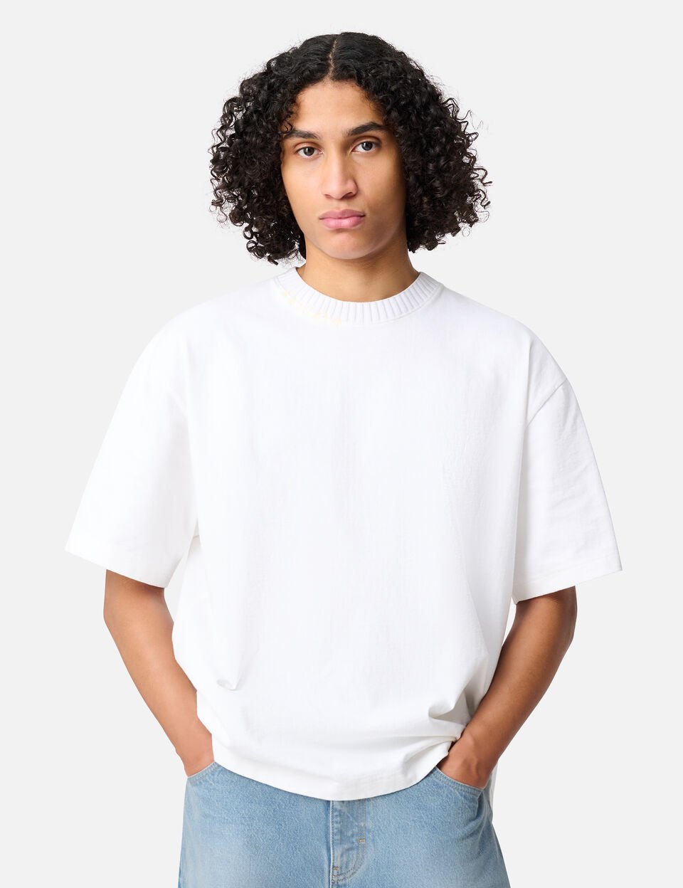 Apex Ribbed T-Shirt axel arigato Apex Ribbed T-Shirt White