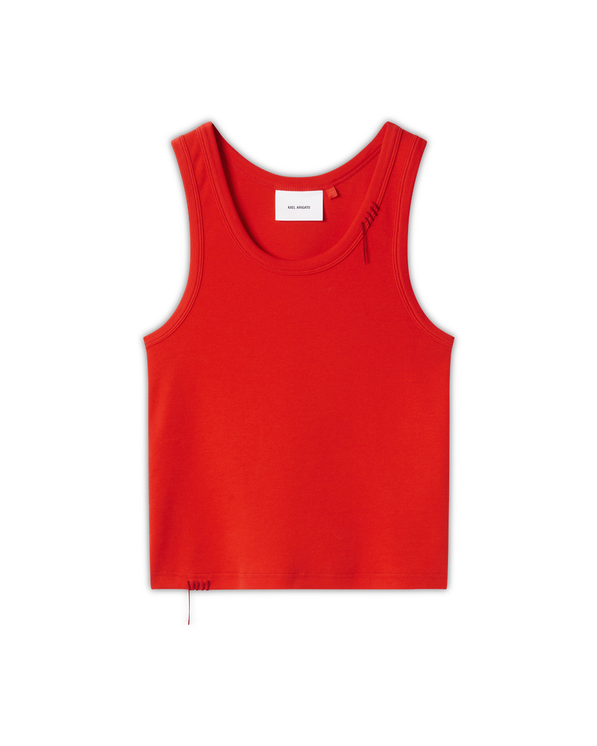Traced Tank Top axel arigato Traced Tank Top Bright Red