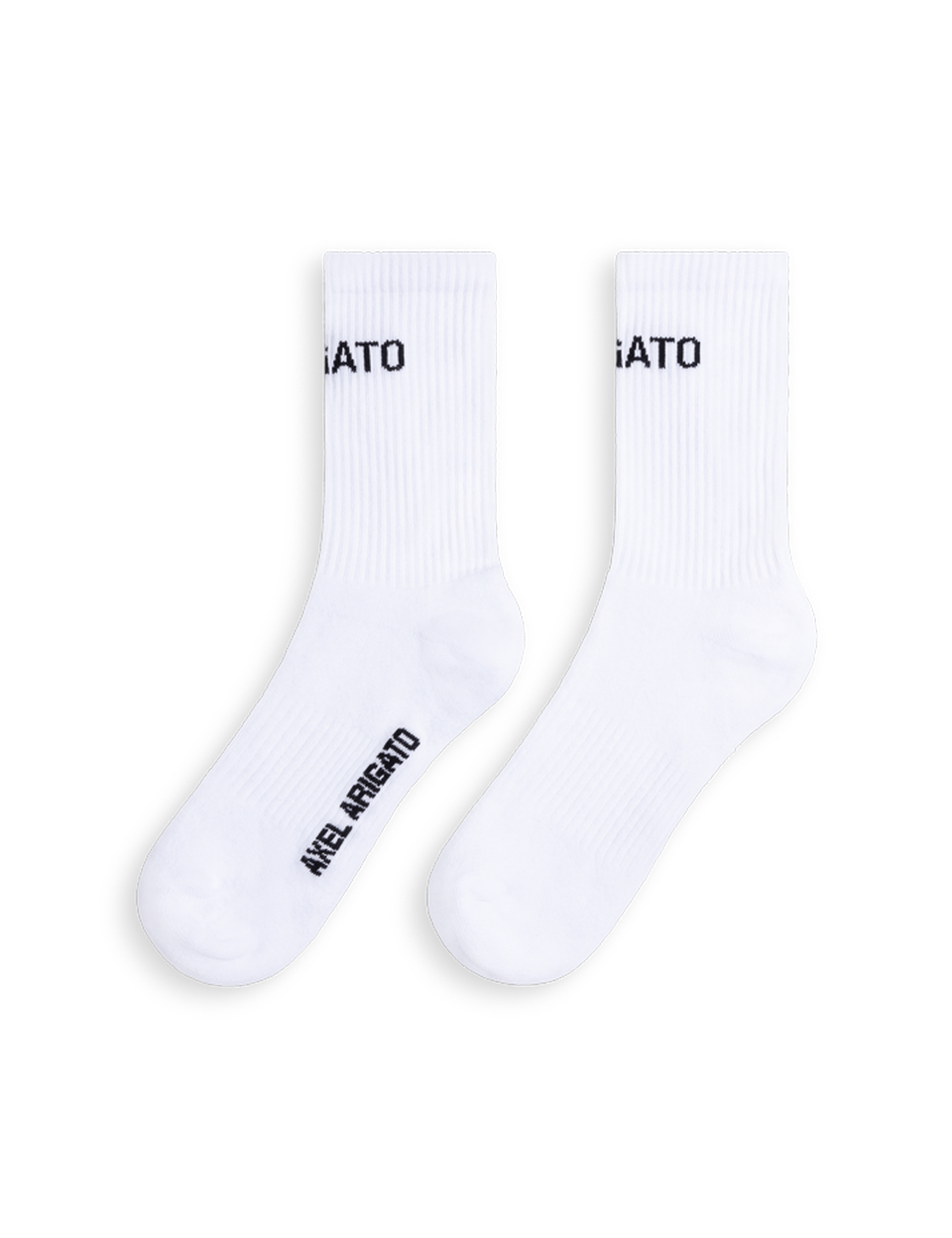 Arigato Logo Tube Socks axel arigato Arigato Logo Tube Socks White