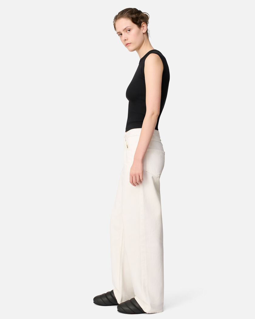 Lidia Straight Jeans axel arigato Lidia Straight Jeans White