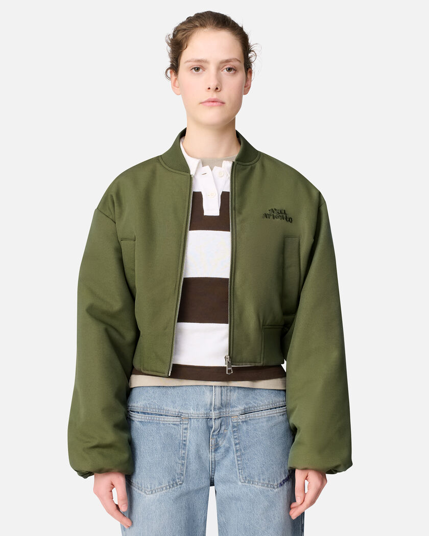 Lola Bomber Jacket axel arigato Lola Bomber Jacket Green