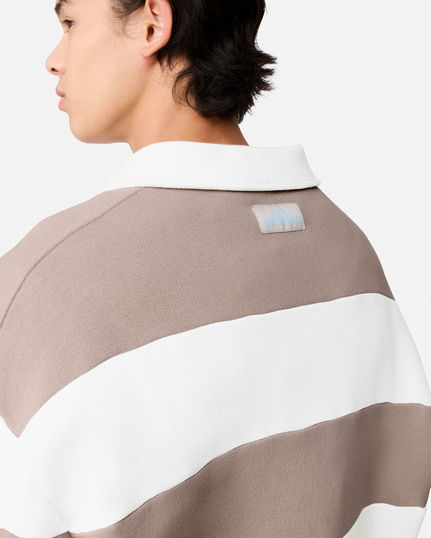 Shift Striped Sweatshirt axel arigato Shift Striped Sweatshirt Stone