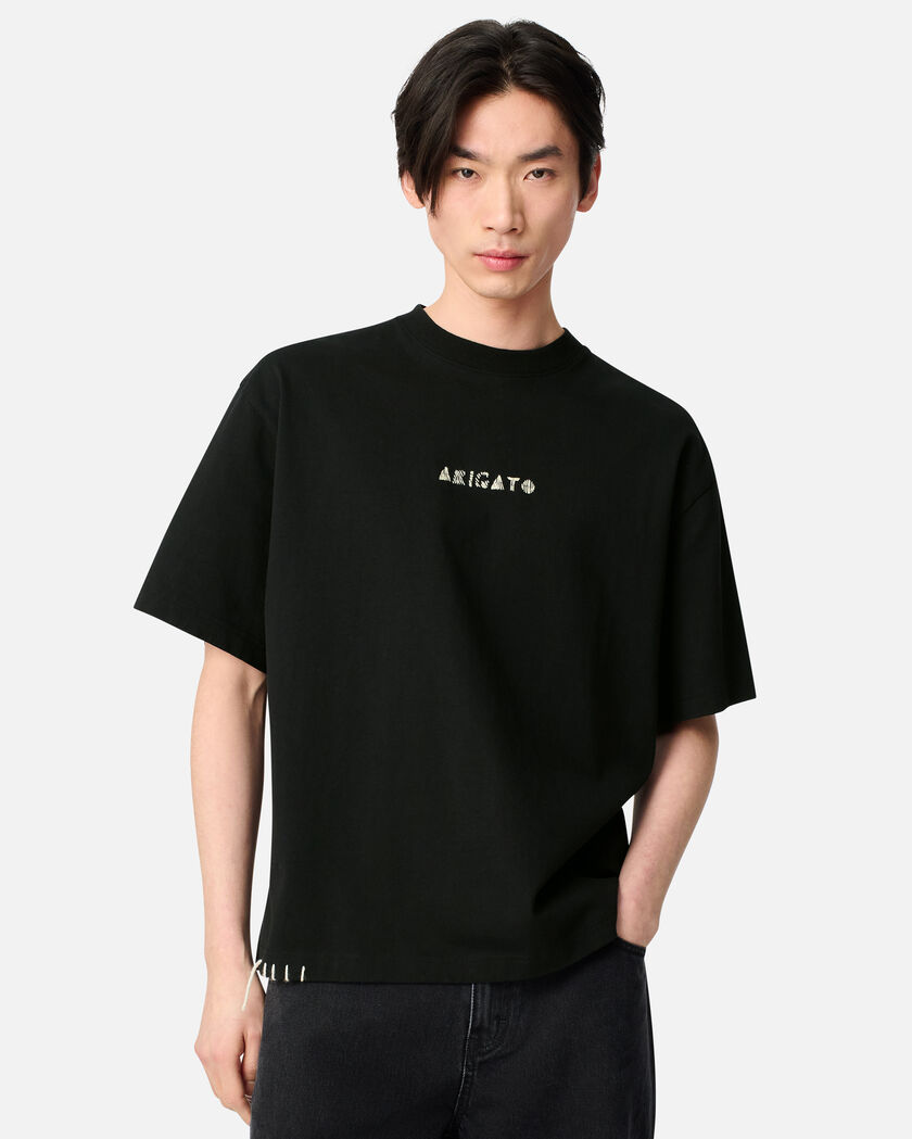 Threaded T-Shirt axel arigato Threaded T-Shirt Black