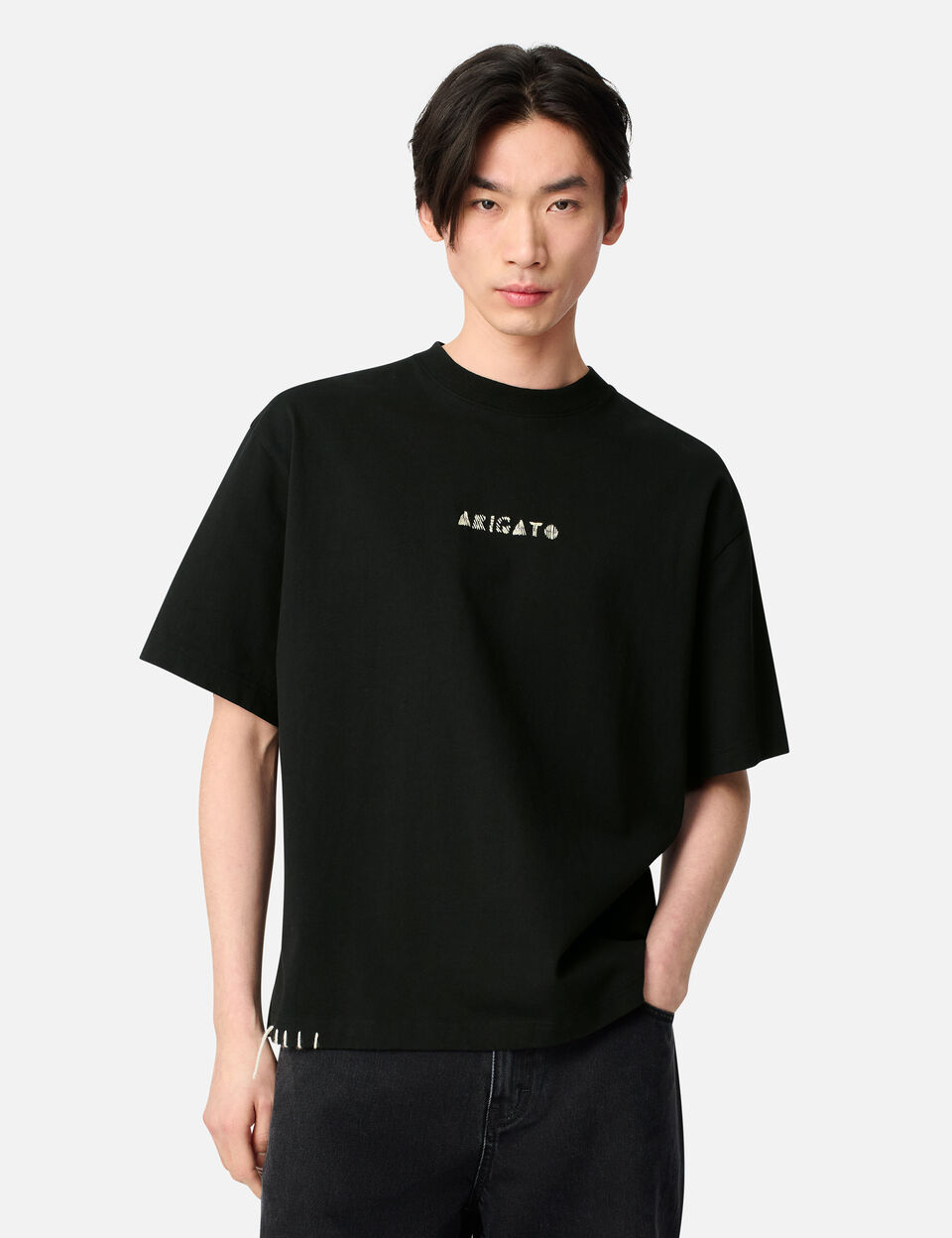 Threaded T-Shirt axel arigato Threaded T-Shirt Black
