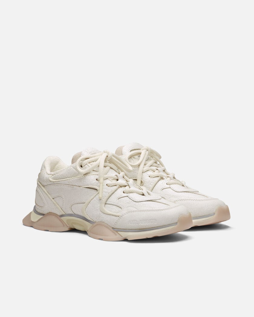 Eris Crackled Sneaker axel arigato Eris Crackled Sneaker Off White/Off White