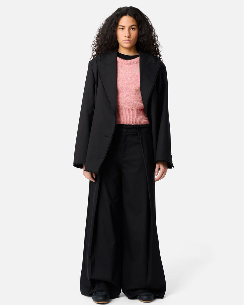 Thea Frayed Blazer axel arigato Thea Frayed Blazer Black