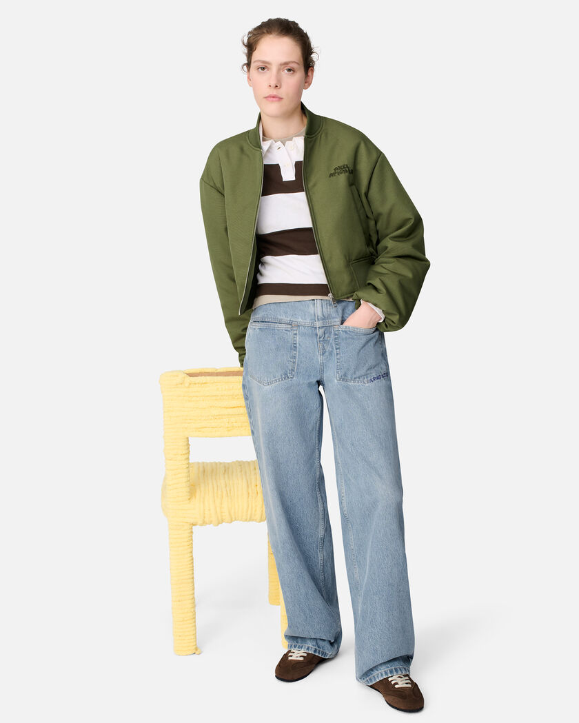 Lola Bomber Jacket axel arigato Lola Bomber Jacket Green