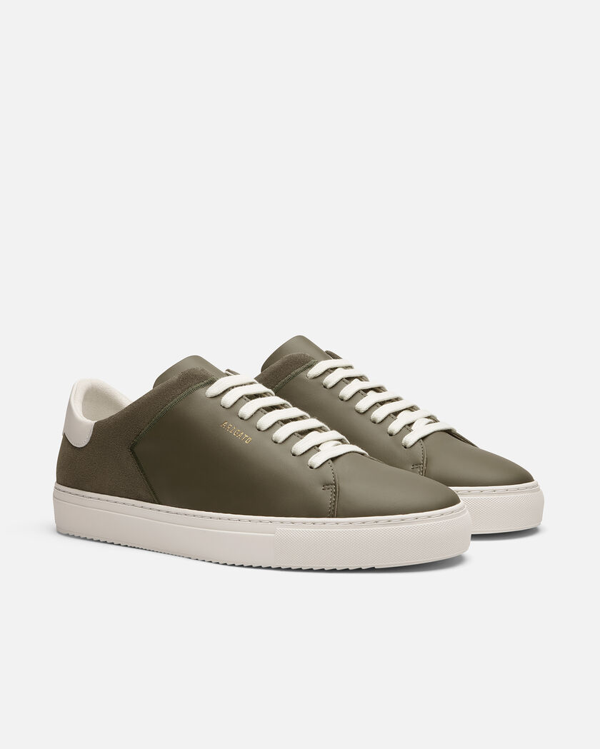 Clean 90 Split Sneaker axel arigato Clean 90 Split Sneaker Dark Green/Off White