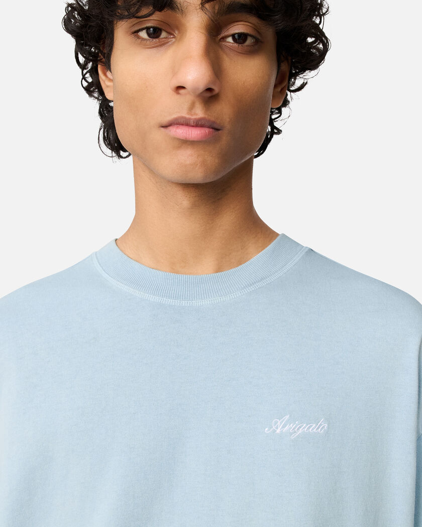 Honor Washed T-Shirt axel arigato Honor Washed T-Shirt Powder Blue