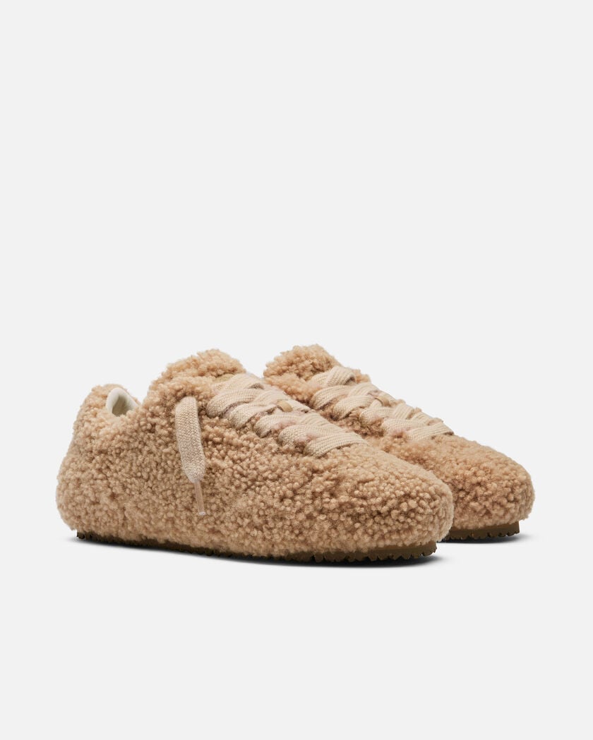 Tact Shearling Runner axel arigato Tact Shearling Runner Brown/Gum