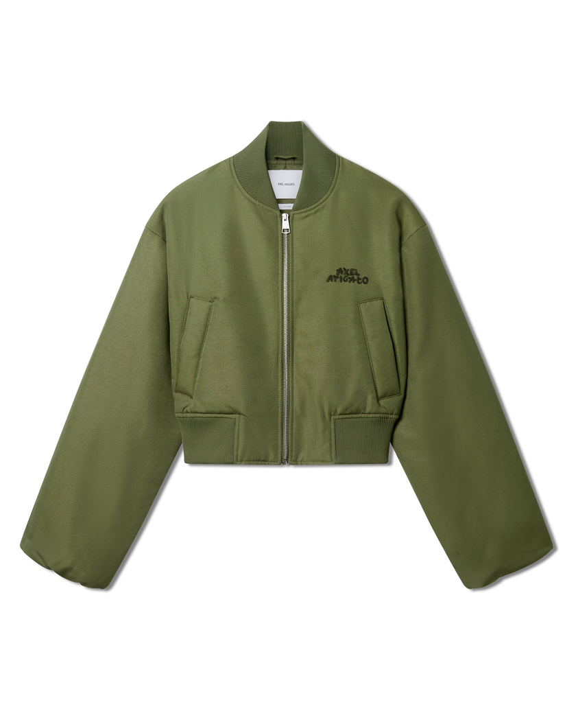 Lola Bomber Jacket axel arigato Lola Bomber Jacket Green