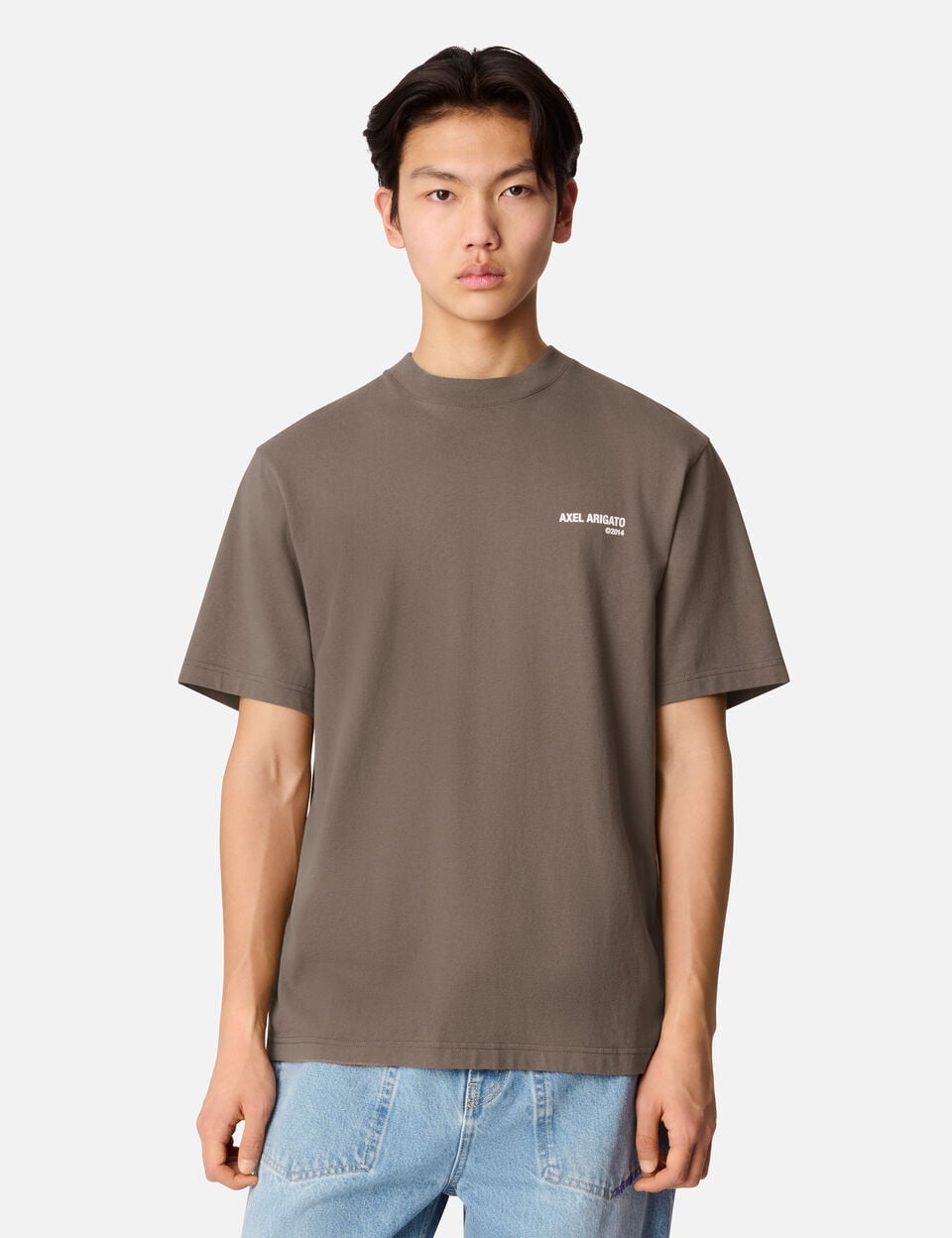 Legacy T-Shirt axel arigato Legacy T-Shirt Coffee Brown