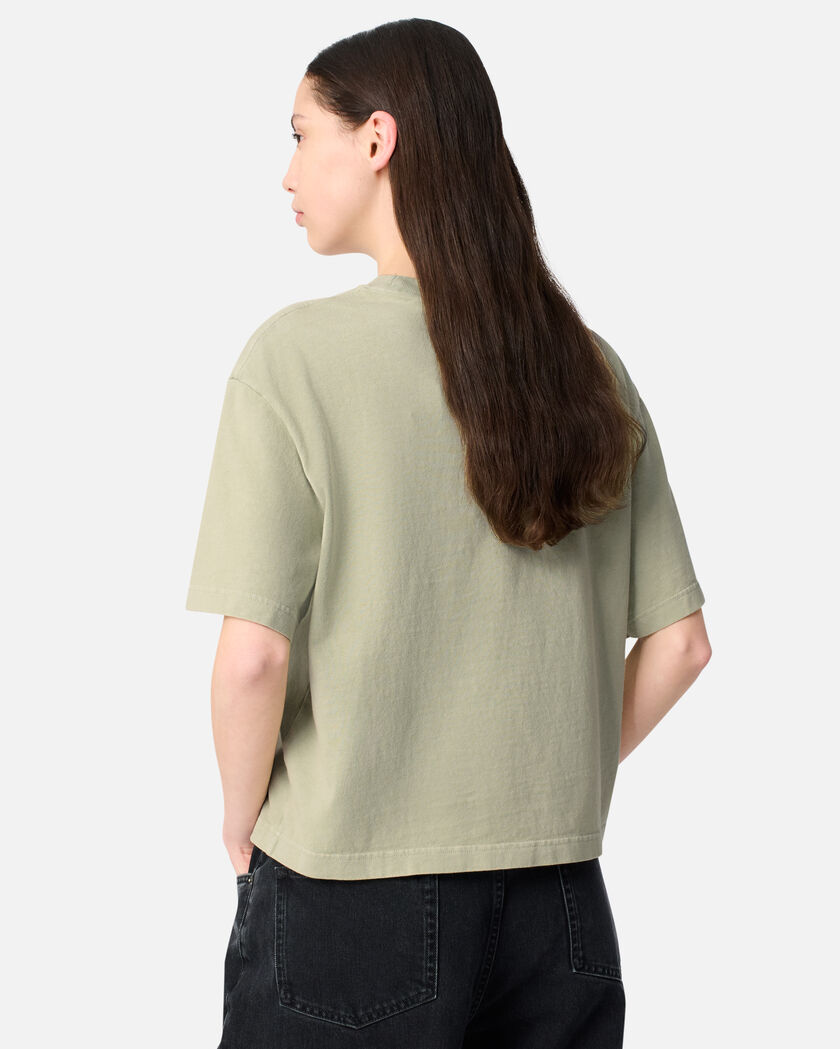 Distort Washed T-Shirt axel arigato Distort Washed T-Shirt Dusty Green