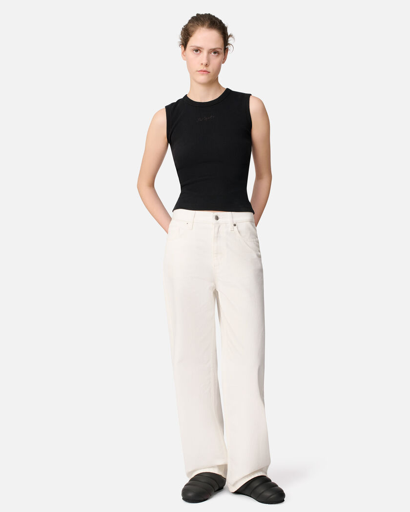 Lidia Straight Jeans axel arigato Lidia Straight Jeans White