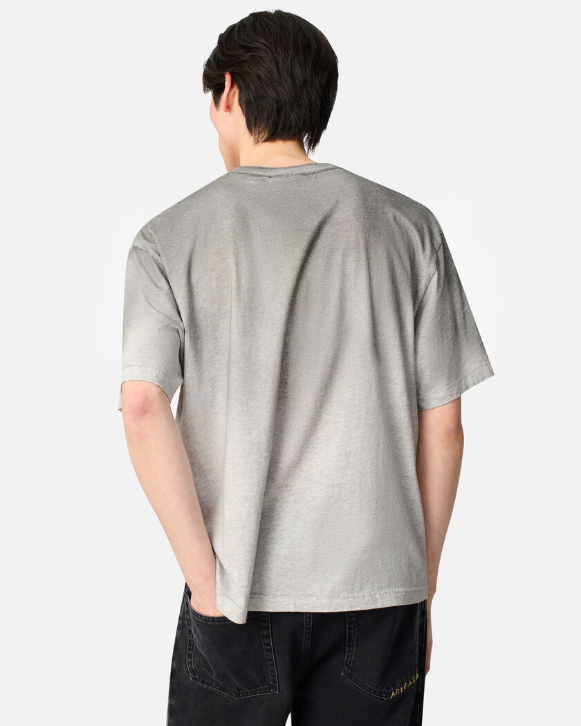 Distort Light T-Shirt axel arigato Distort Light T-Shirt Grey Melange