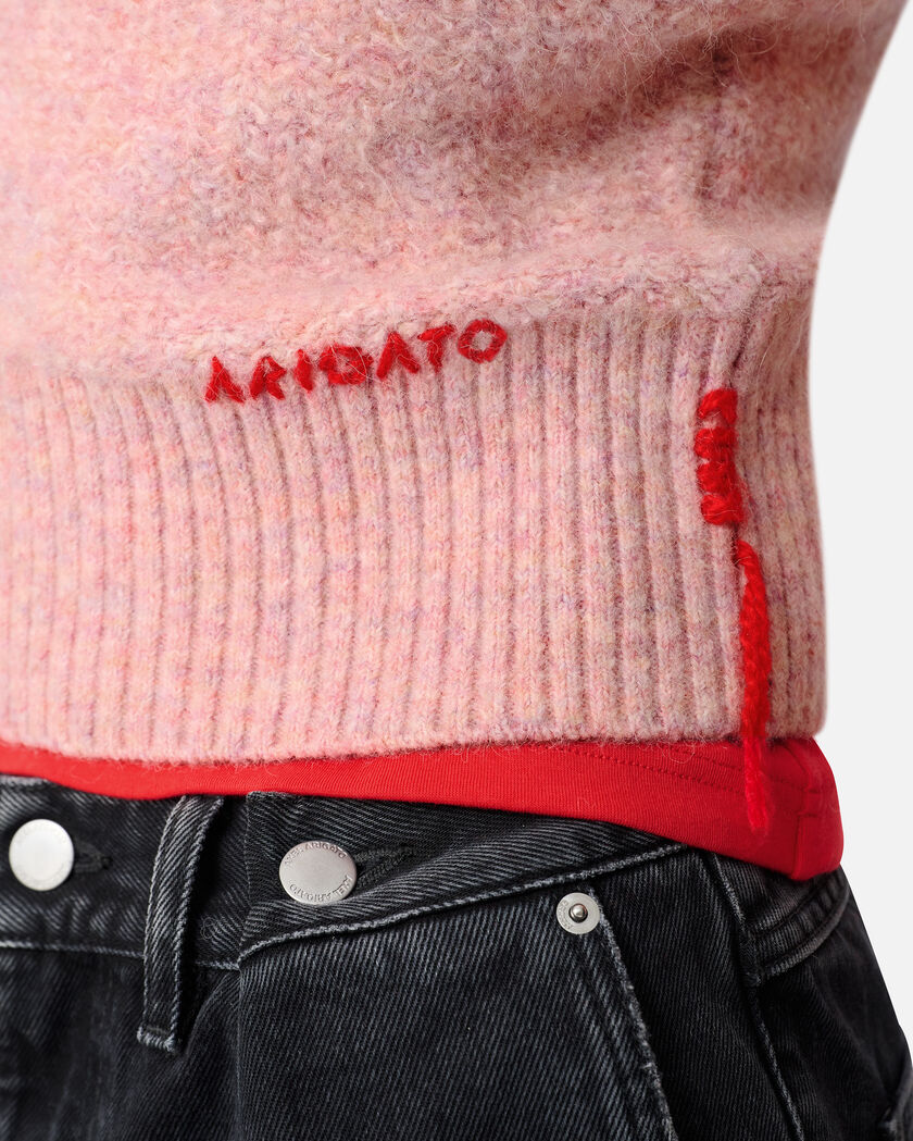 Ana Fluffy Vest axel arigato Ana Fluffy Vest Light Pink