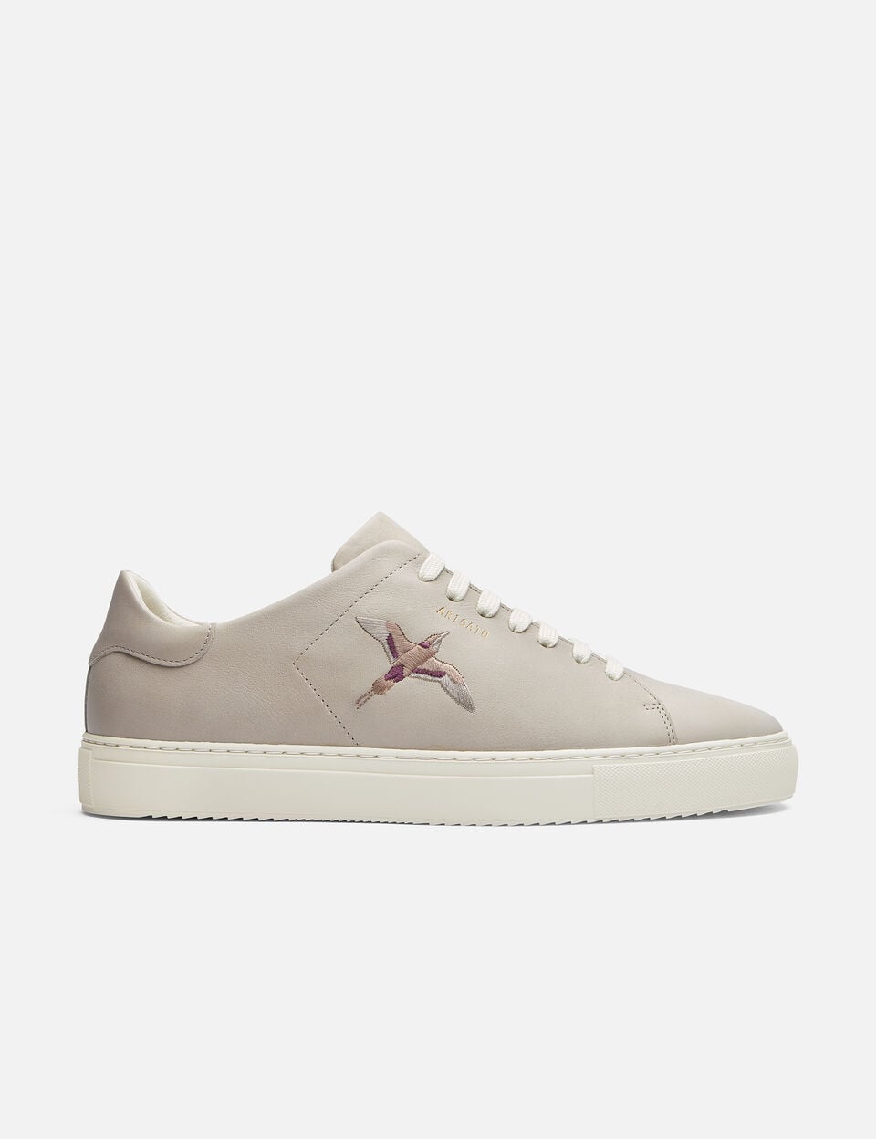 Clean 90 B Bird Sneaker axel arigato Clean 90 B Bird Sneaker Light Taupe/Burgundy