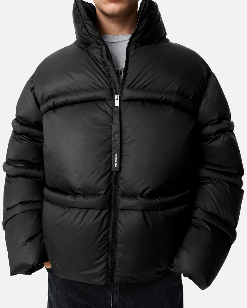 Veil Puffer Jacket axel arigato Veil Puffer Jacket Black