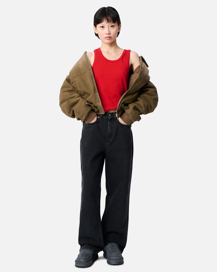 Traced Tank Top axel arigato Traced Tank Top Bright Red