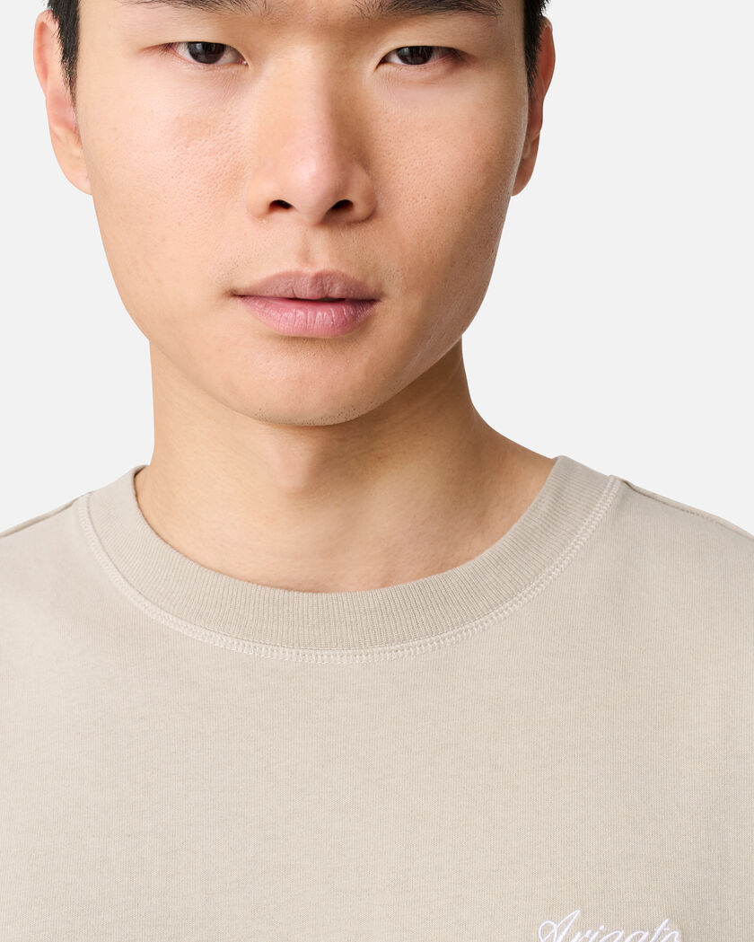 Honor Washed T-Shirt axel arigato Honor T-Shirt Stone