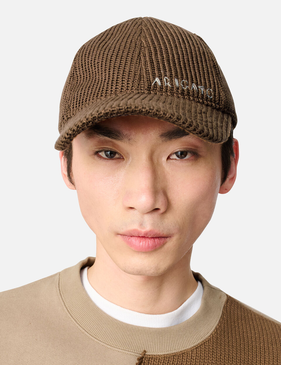 Arigato Knitted Cap axel arigato Arigato Knitted Cap Brown