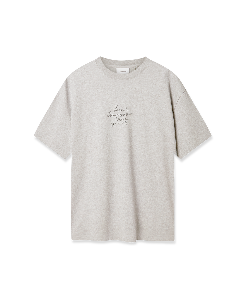 London City T-Shirt axel arigato New York City T-Shirt Grey Melange