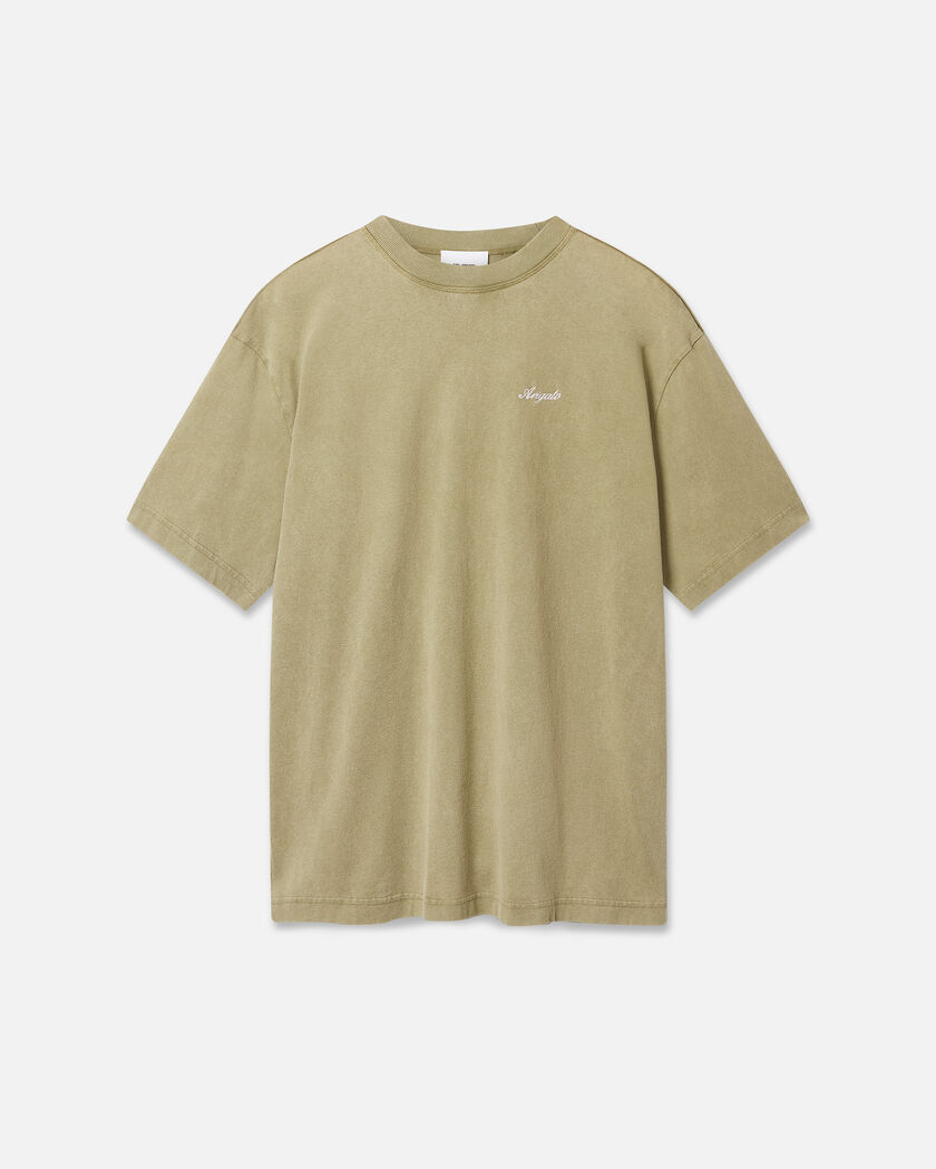 Honor Washed T-Shirt axel arigato Honor Washed T-Shirt Deep Lichen Green
