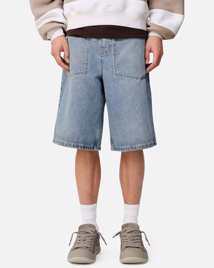 Invert Denim Shorts axel arigato Invert Denim Shorts Light Blue