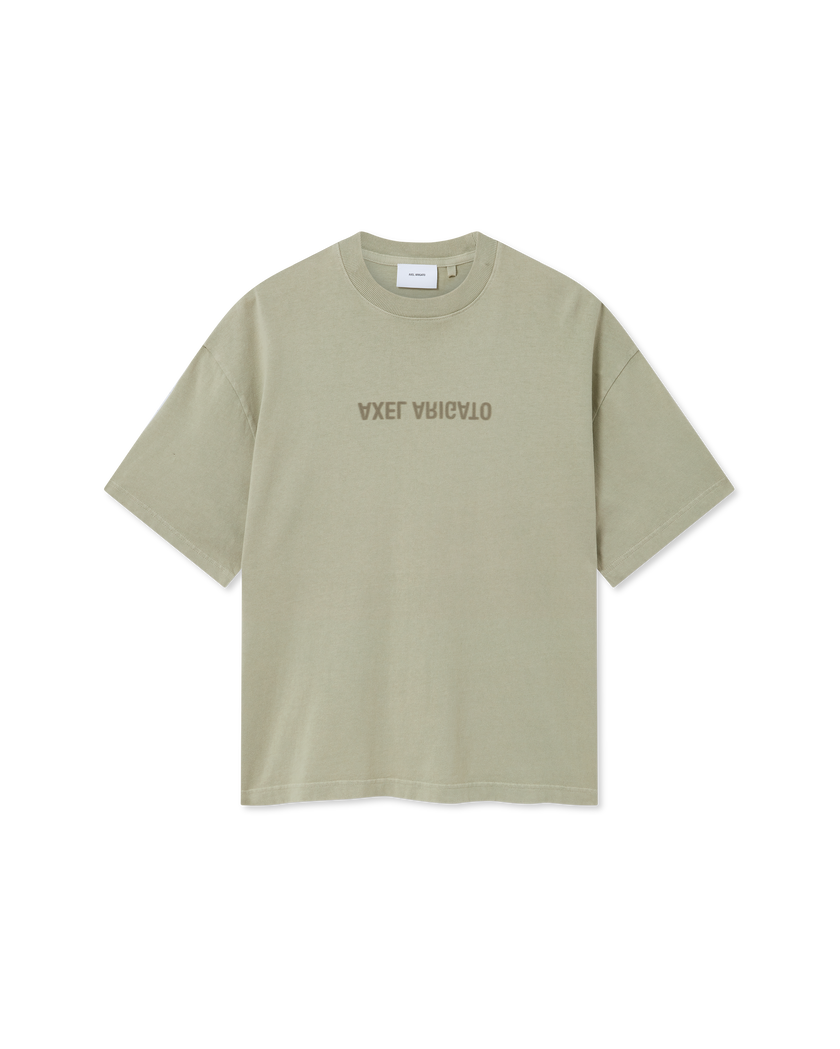 Distort T-Shirt axel arigato Distort Washed T-Shirt Dusty Green