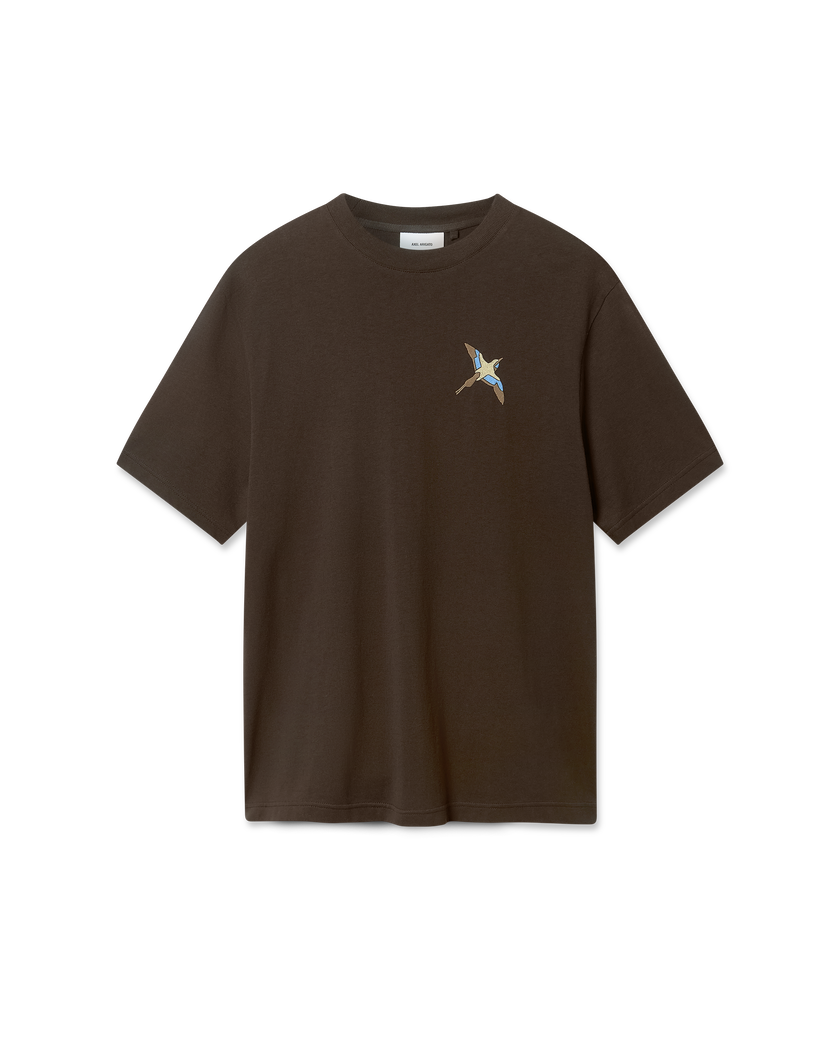 Micro Bee Bird T-Shirt axel arigato Micro Bee Bird T-Shirt Dark Brown