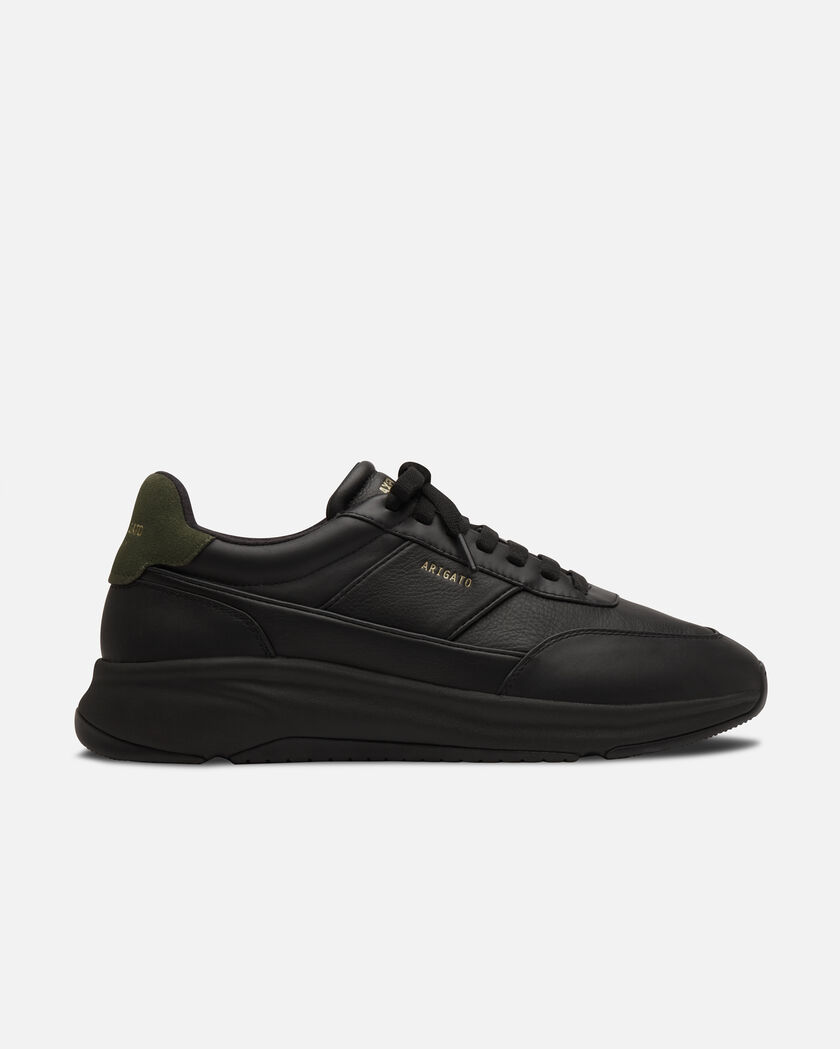 Genesis Neo Leather Runner axel arigato Genesis Neo Leather Runner Black/Dark Green