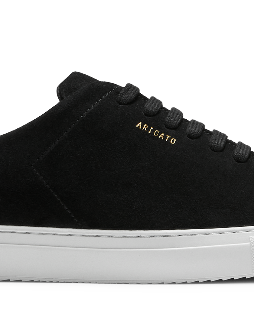 Clean 90 Suede Sneaker axel arigato Clean 90 Suede Sneaker Black/White