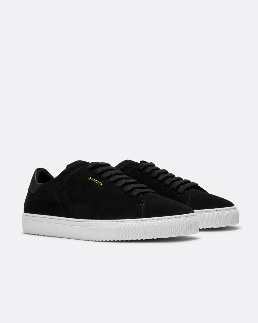Clean 90 Suede Sneaker axel arigato Clean 90 Suede Sneaker Black/White