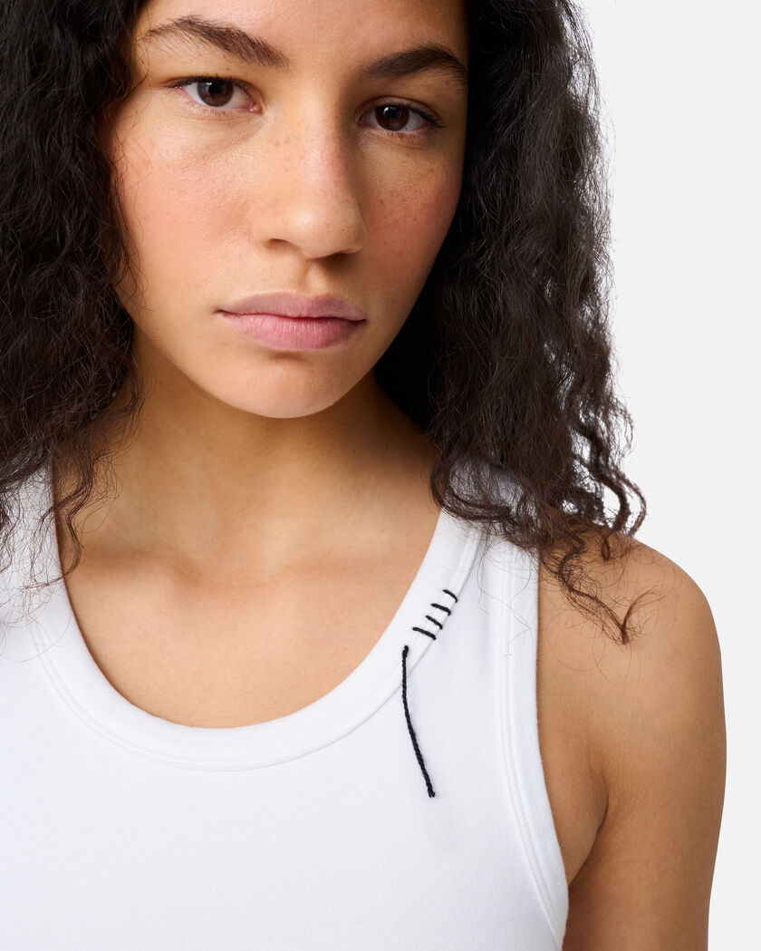 Traced Tank Top axel arigato Traced Tank Top White