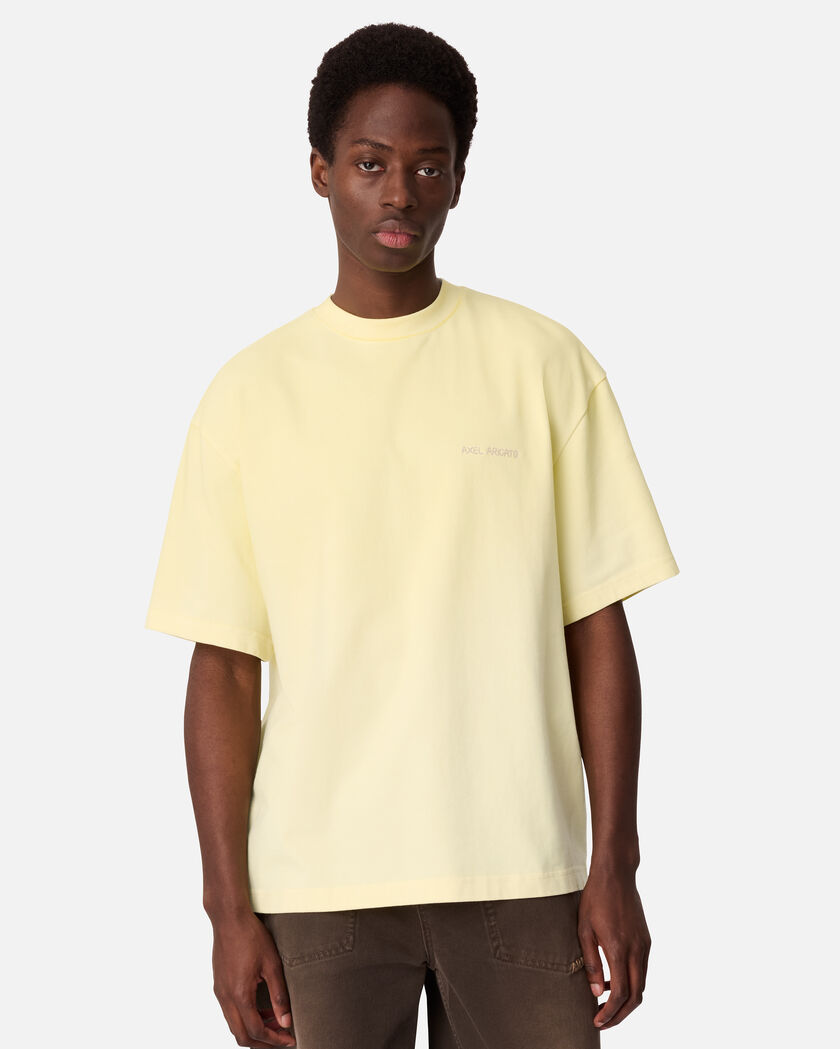 Gradient T-Shirt axel arigato Gradient T-Shirt Light Yellow