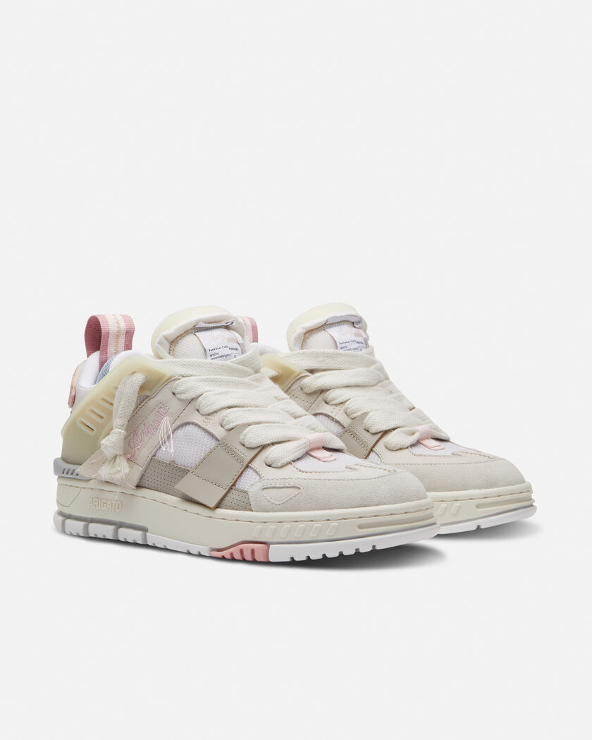 Area Patchwork Sneaker axel arigato Area Patchwork Sneaker Dark Beige/Light Pink
