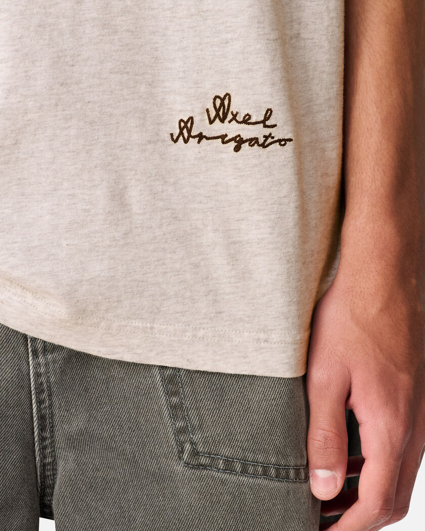 Saba T-Shirt axel arigato Saba T-Shirt Grey Melange