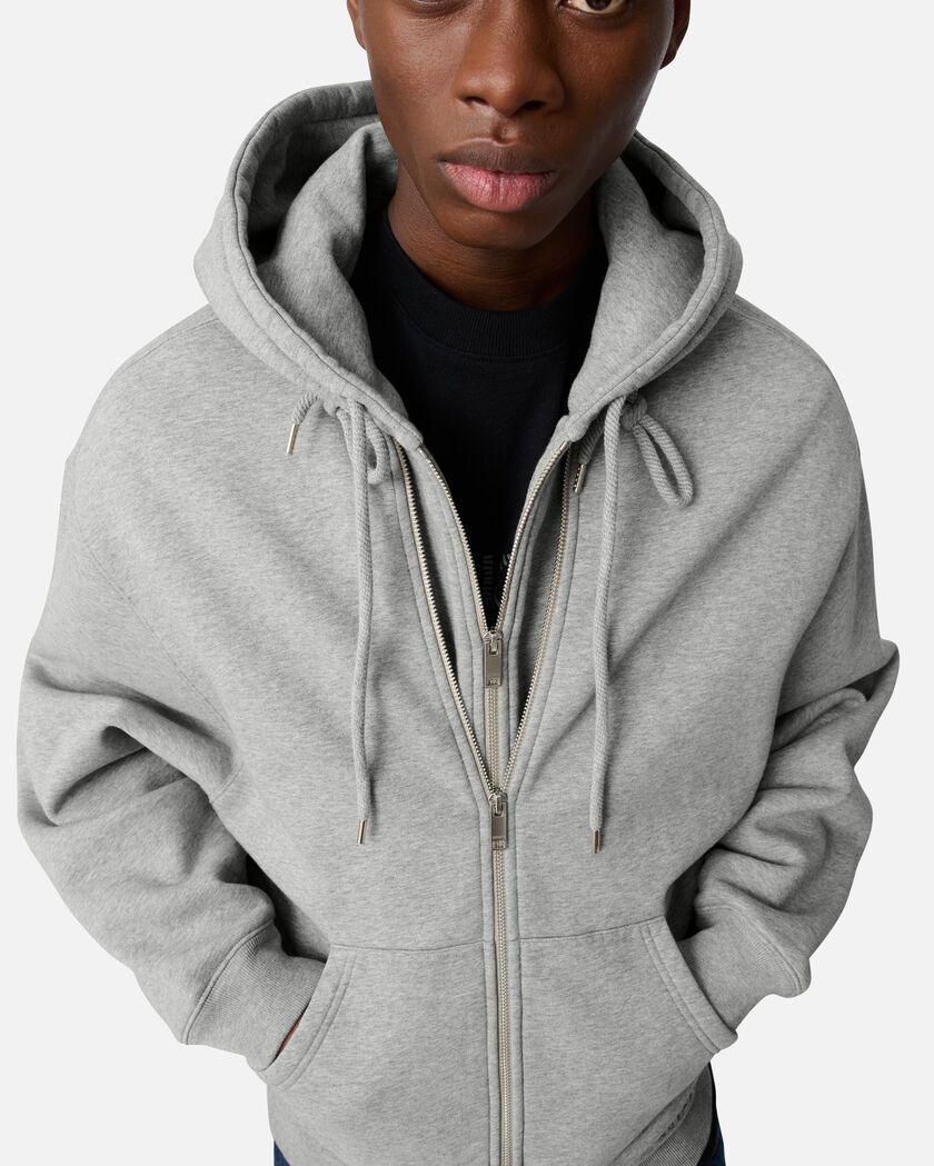 Trey Melange Hoodie axel arigato Trey Melange Hoodie Grey Melange